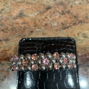 Silver stretch bracelet